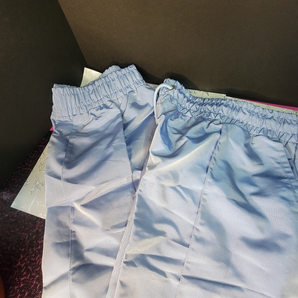 Boohooman Cargo Trousers  Men's 4XL Blue Jeggings Tridescent Pants - Picture 3 of 8